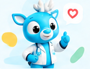 Sofira mascot giving a thumbs up